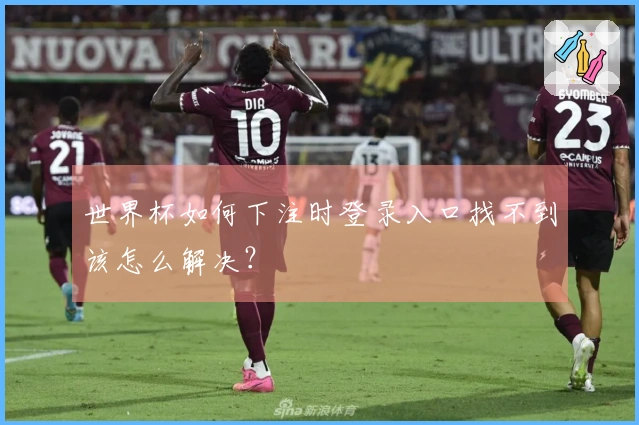 世界杯如何下注时登录入口找不到该怎么解决？